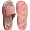Zimoer Pantofole Massaggianti Uomo per Riflessologia Plantare, Ciabatte da Bagno Antiscivolo, Massaggiatore per Piedi per Circolazione Sanguigna, Uso Interno ed Esterno (Rosa, 38-39)