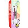 STABILO - Evidenziatore - swing cool Pastel | Pack da 2, Grigio Polvere/Fucsia Freddo