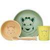 Sophie la Girafe - Set Pappa Silicone 4 Pezzi - Da 6 Mesi