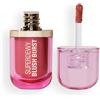 Revolution Beauty London Revolution Superdewy Liquid Blush Burst, Strawberry Milkshake Cool Pink