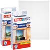 Tesa INSECT STOP Zanzariera a Strappo Premium - 2x 100 x 100 cm - Grigia