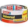 Tesa Nastro di Tessuto extra Power Universal - Grigio, 30m x 50mm