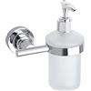 Tesa Luup Portasapone, Metallo Cromato, Autoadesivo, Tecnologia di Montaggio Adesiva, 52mm x 150mm x 120mm