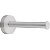 Tesa Moon Porta Extra Carta Igienica, Look Acciaio Inossidabile, Tecnologia di Montaggio Adesiva, 49mm x 49mm x 120mm