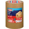 tesapack Nastro Adesivo STRONG PAPER - 50m x 50mm, Marrone - 3 Rotoli