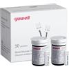yuwell Strisce Reattive per il Glucometro 660, 50 pezzi (Solo per yuwell Glucometro di Modello 660)