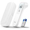 yuwell Termometro Frontale Adulti e Bambini | di Grado Medico, Termometro Digitale Senza Contatto, Adatto ai Neonati |Misurazione in 1 Secondo, Avviso di Temperatura Elevata, Modalità Silenziosa YT-1
