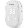 yuwell Saturimetro da Dito Professionale, Ossimetro Monitoraggio della Frequenza del Polso, Pulsossimetro Misuratore Saturazione dell'Ossigeno nel Sangue, Batterie Incluse(YX102)