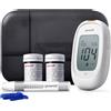 yuwell Misuratore Glicemia con Strisce Reattive x 50 e Lancetti x 50 pcs, il Glucometro Kit Completo Ideale per l'Uso Domestico, Diabete Test Kit Glucosio nel Sangue 250 Letture (Modello 582)