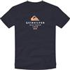Quiksilver First Fire-Maglietta da Uomo, Navy Blazer, M