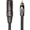 Roland Cavo di interconnessione Black Series—da XLR maschio a RCA, 3m /10ft - RCC-10-RCXM