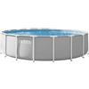 Intex 26732ND 5.49m x 1.22m Prism Frame Premium Pool Set (Includes Filter Pump, Safety Ladder, Ground Cloth, Pool Cover)