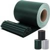 Sekey Strisce frangivista in PVC per recinzioni a Doppia Asta, 35 m x 19 cm, 26 Clip di Fissaggio, Protezione da sguardi indiscreti, Anti-UV, Resistente alle intemperie, Protezione dal Vento per