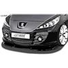 RDX Racedesign RDFAVX30771 spoiler anteriore vario-x peut 207 con Abbes nuovo (PU), nero