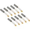 PATIKIL 15pz Spazzola di Carbone di Ricambio 20mm x 5mm x 5mm Carbonio | Alimentazione Utensile Sostituzione Riparazione, Parte Carboncini Motore Elettrico, per Elettrico Motore