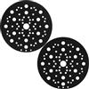 Shineboc 2 Pz. Proteggi-platorello, Ø 150 mm, Accessori levigatrici rotoorbitali- 70 fori