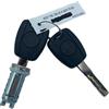 TUTTO PER QUATTRO, Cilindro Serratura Portiera Con Chiave Per Fiat Doblo (119/223) 2001-2010, Panda (169) 2003-2012, Punto II (188) 1999-2003, Per Porte Anteriori E Posteriori