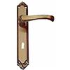 Ghidini MANIGLIA LADY OTTONE FUME' PLACCA mm 8x70
