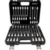 HASKYY 26 pezzi Set di chiavi a bussola con criccetto XZN I M4, M5, M6, M8, M9, M10, M11, M12, M13, M14, M16, M18