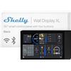 Shelly Wall Display XL Nero - 10.1 Pannello di Controllo Smart WiFi, 4 Pulsanti, Termostato, Relè Integrato 5A, Richiede Neutro, Sensori LUX, Altoparlanti Stereo, Home Assistant, Domotica