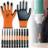 YUZHEDM 12 Pezzi Inserti per Avvitatore Professionali Torx Set Punte Avvitatore, Punte Trapano Magnetici Adatte per Cacciaviti Elettrici Avvitatori Impulsi Trapani Manuali Cacciaviti Manuali (T6-T40)