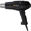 Steinel HL 1821 S Pistola termica nera, Essiccatore ad aria calda da 1800 W soffiante a 2 stadi, fusibile termico