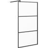 KGPWRCVD Box doccia Walk-In 100x195 cm ESG 5 mm nero