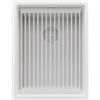 PRIMAGRAN Lavello sottotop al Mobile 40cm + Kit di scarico, 36x47cm