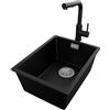 PRIMAGRAN Lavandino sottotop al Mobile 40cm + Rubinetto, 36x47cm