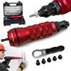 STREND PRO Adattatore Per Rivetti Per Trapano 1/4 | Rivetti Ciechi 2,4-6,4 mm | Utensile Per Rivettare Con 6 Testine E Valigetta | Rivettatrice Professionale Per Avvitatori A Batteria E Trapani