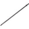 Kozelo Scalpello per martello pneumatico, lunghezza 18in / 450 mm, acciaio | Scalpelli a freddo pneumatici piatti da 1 cm per rimozione piastrelle calcestruzzo scheggiatura automatica saldatura rottura