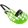 Don Pare Muso Modello 101 in Verde Neon Bere Ideale Sempre Possibile per Ruota Libera, Canile, Gabbia, Corse di Cani, Auto, Protezione Esca velenosa di amathings