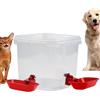 Generico Cat Water Dispenser 3 Litri Abbeveratoio per Cani