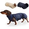 UOSIA Cappotto Per Cani Bassotto, Mini Vestiti Per Bassotto, Gilet In Morbido Pile Pullover Giacca Per Animali Domestici, Vestiti Caldi Per Cani Invernali Per Cani Di Piccola Taglia