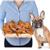 Lovely DOG Mezze orecchie di maiale per cani, 20 pezzi (400 g), naturali