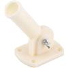 Zerodis Supporto per Asta Bandiera Regolabile a Parete - Espositore per Bandiera con Staffa in Plastica Resistente, Diametro 30 mm, Montaggio Facile, Ideale per Interni ed Esterni