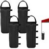 HexinYigjly 4 sacchi di sabbia per gazebo, sacchi di sabbia per gazebo, sacchi di sabbia per gazebo 420D, sacchi di sabbia per gambe del gazebo, peso dell'ombrellone per qualsiasi tenda pop-up, baldacchino