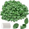OMJMYY 100 Pezzi Ganci per Piante Rampicanti, Parete per Piante Autoadesiva Plant Supports Clip per Piante Rampicanti Indoor Outdoor Edera Filodendro