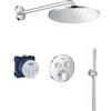 GROHE Set doccia termostatico GROHE Grohtherm Smartcontrol Mono Rainshower 310, tondo, cromo