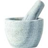 JADE TEMPLE 17440 marmo mortaio con pestello, gres, grigio