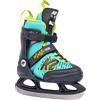 K2 Marlee Ice - Pattini da Ghiaccio da Bambina, Taglia XS, Colore: Turchese, Taglia XS (EU: 26-31, UK: 7c-11c - MP: 13-17)