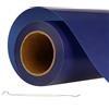 XAHMBSS Vinile Termoadesivo per Tessuti 30,5 cm x 3 m,Pellicola per Plotter in Vinile a Trasferimento Termico,Facile da Tagliare e Eliminare per T-Shirt (Blu Scuro)