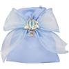 Generico Sacchetti in Cotone | Vari Colori | Misura 8x10 cm Ideali per bomboniere segnaposto per 5 Confetti portaconfetti Porta Confetti (12 Pezzi Celeste con Mongolfiera)
