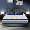 YIDATONG Materasso 140x200 cm, Ibrido materasso Memory Foam e Molle Insacchettate, certificato Oek-Tex, Anallergico e Antibatterico, Traspirante, Durevole, Ortopedico e Ergonomico 10 Zona Comfort, Altezza 26cm