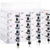 Easnuroz Contenitore Per Telefoni Cellulari 12-80 Slot Cell Phone Locker Box Per L'aula Con Serrature E Chiavi Per Porta Armadietto Mobile Per Ufficio E Casa(20)