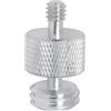 LUORNG Adattatore di livello Vite 5/8 Maschio a 1/4 Femmina Infrarossi Livello Laser Treppiede Adattatore Vite Lega di Alluminio Montaggio A Parete Treppiede Adattatore a vite