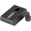 Generic Accessori per telescopi astronomici Piastra con piastra a sgancio rapido 5, cm (NERO) 3/8'' M10 Vite di connessione S8250