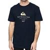 Quiksilver First Fire-Maglietta da Uomo, Black, XL