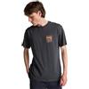 Billabong Men Stamp Short Sleeve Ombre Blue XL XL