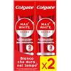 Colgate Max White Ultra Dentifricio per denti, 2 x 75 ml